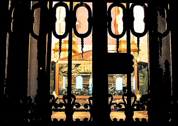 Jesus Christ's robe in glass coffin, Trier Gemany