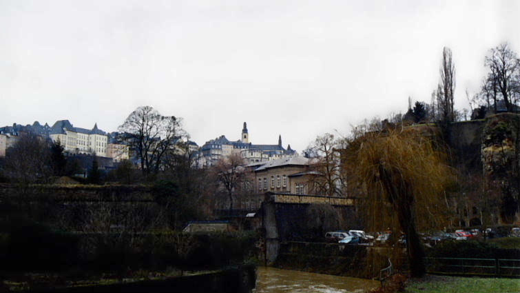 Valley of the Petrusse River, Luxembourg City