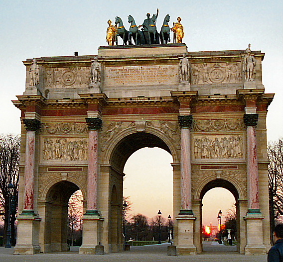 Arc de Triomphe Carrousel at the Louvre