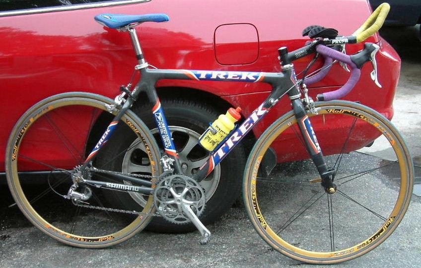 Damaged bicycle for a damaged rider>>>
