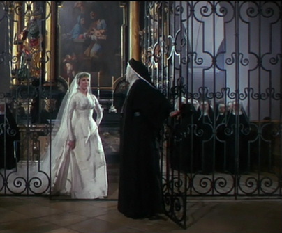 Maria being freed to marry George Von Trapp