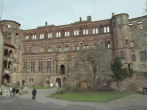 Courtyard, Heidelberg Castle, Heidelberg Germany