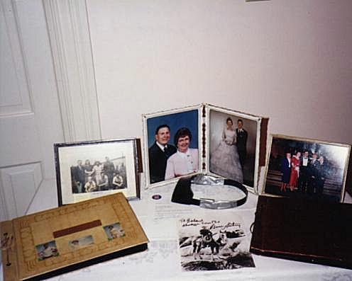  His favorite things...wife, family, and Gene Autry>>>